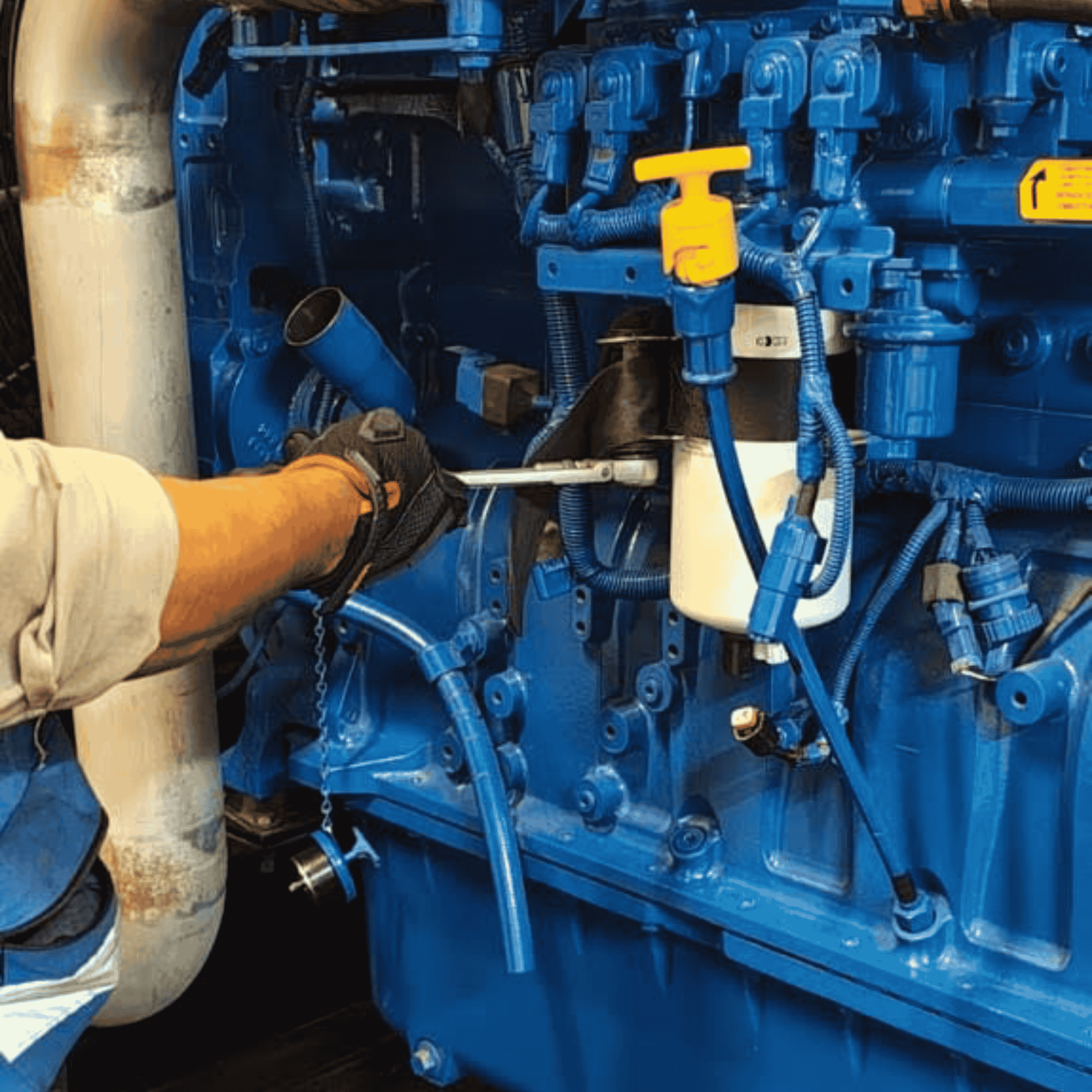 Post para Instagram Aviso Importante 3D Naranja (2400 x 2400 px) (22)